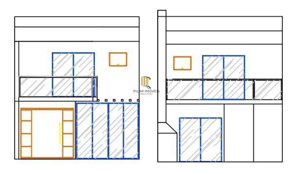 Casa para Venda - 173.88m², 3 dormitórios, sendo 1 suites, 2 vagas - Hípica Boul - Pilar Imóveis