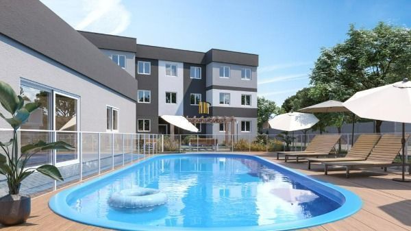 Apartamento em Porto Alegre, no bairro Guarujá, com 2 dormitório(s), e 2 banheir