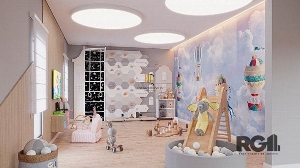 Apartamento em Porto Alegre, no bairro Cristal, com 2 dormitório(s), e 2 banheir