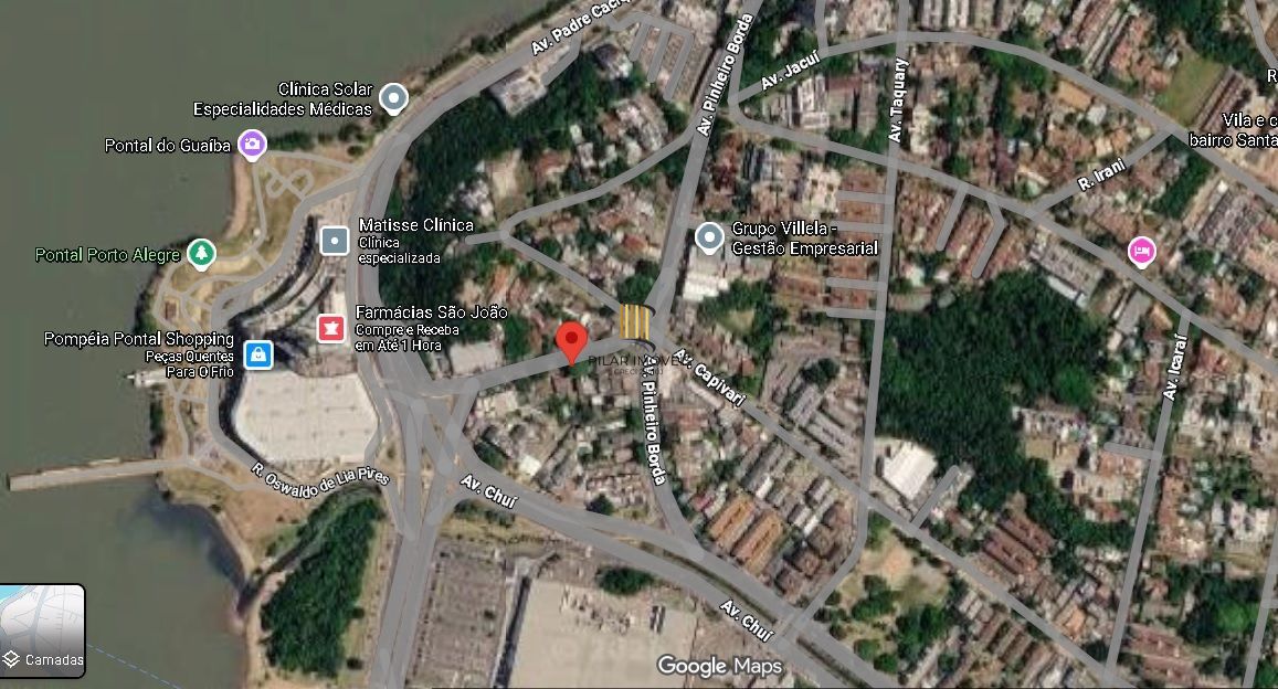 Terreno 395m² a venda, junto ao Barra Shopping e Pontal, Bairro Cristal, em Porto Alegre RS