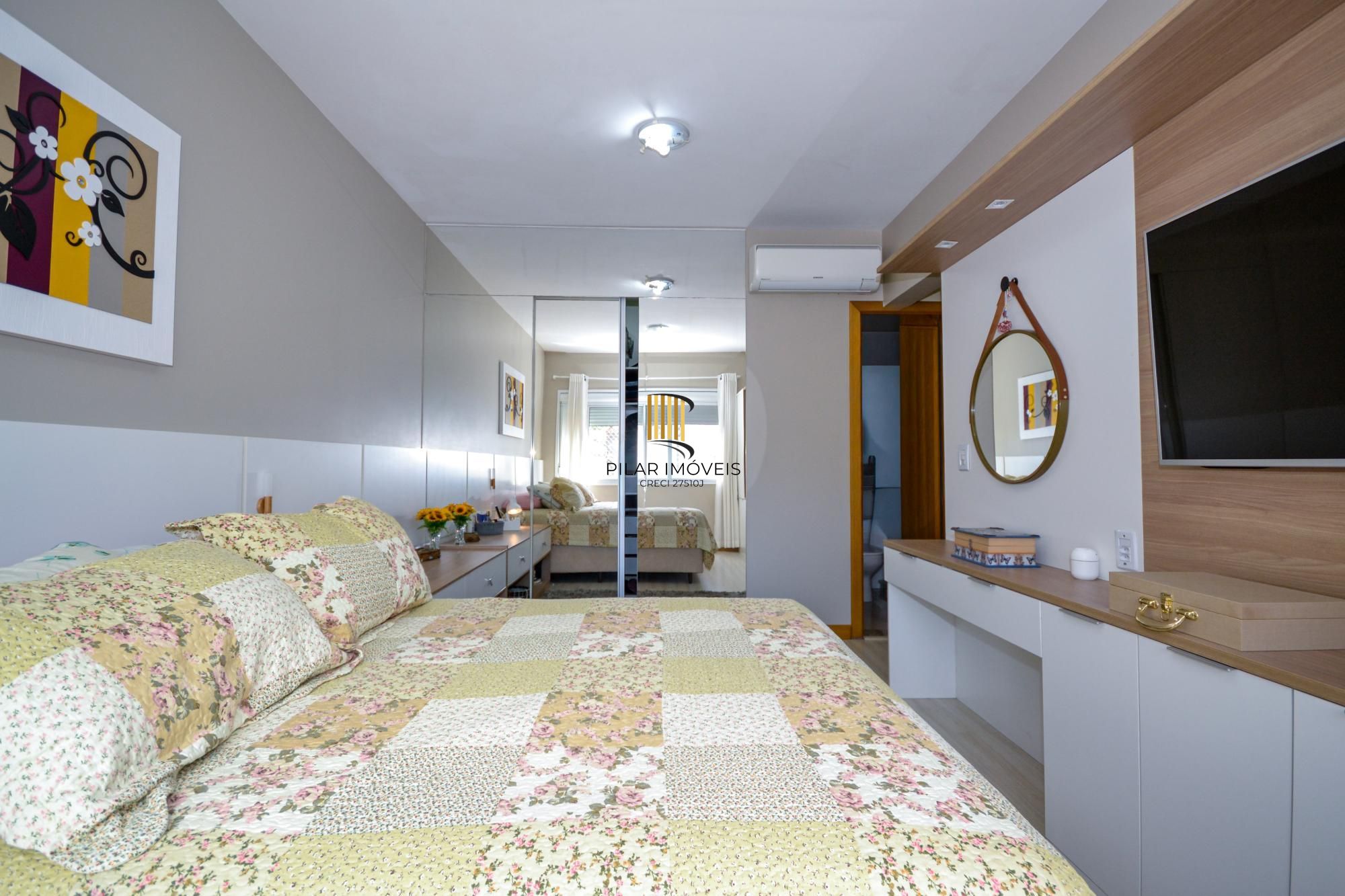 Apartamento 3 Dormitórios com Suíte e 2 Vagas na Tristeza, próximo ao barra shopping