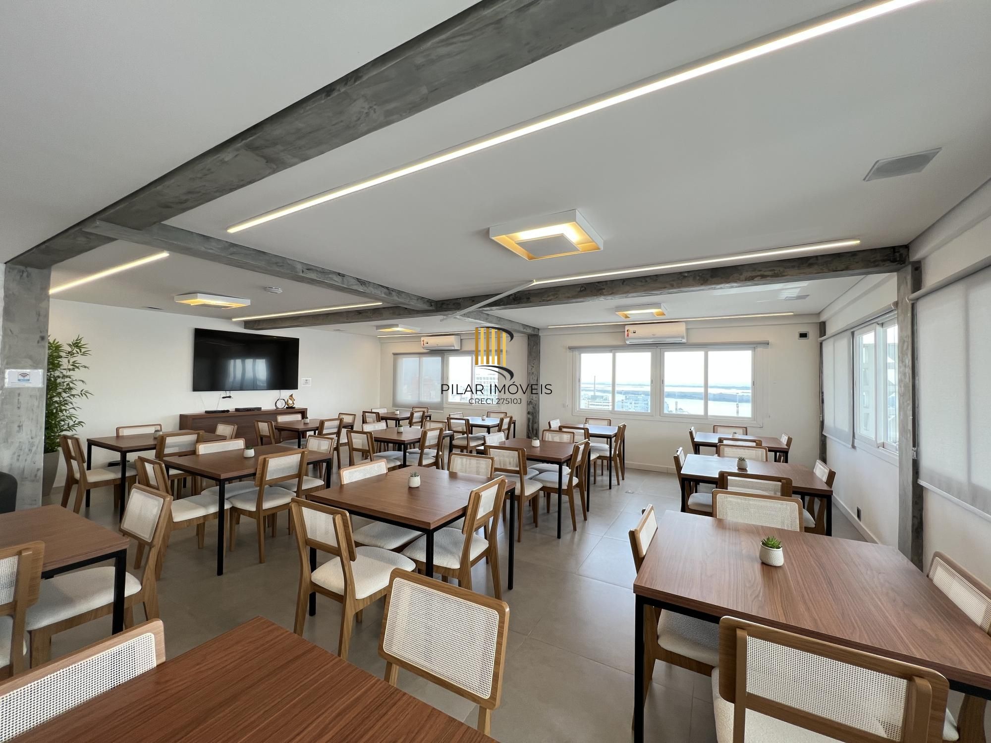 Sala Comercial Mobiliada 68m² – Centro, Prédio 24h com Rooftop