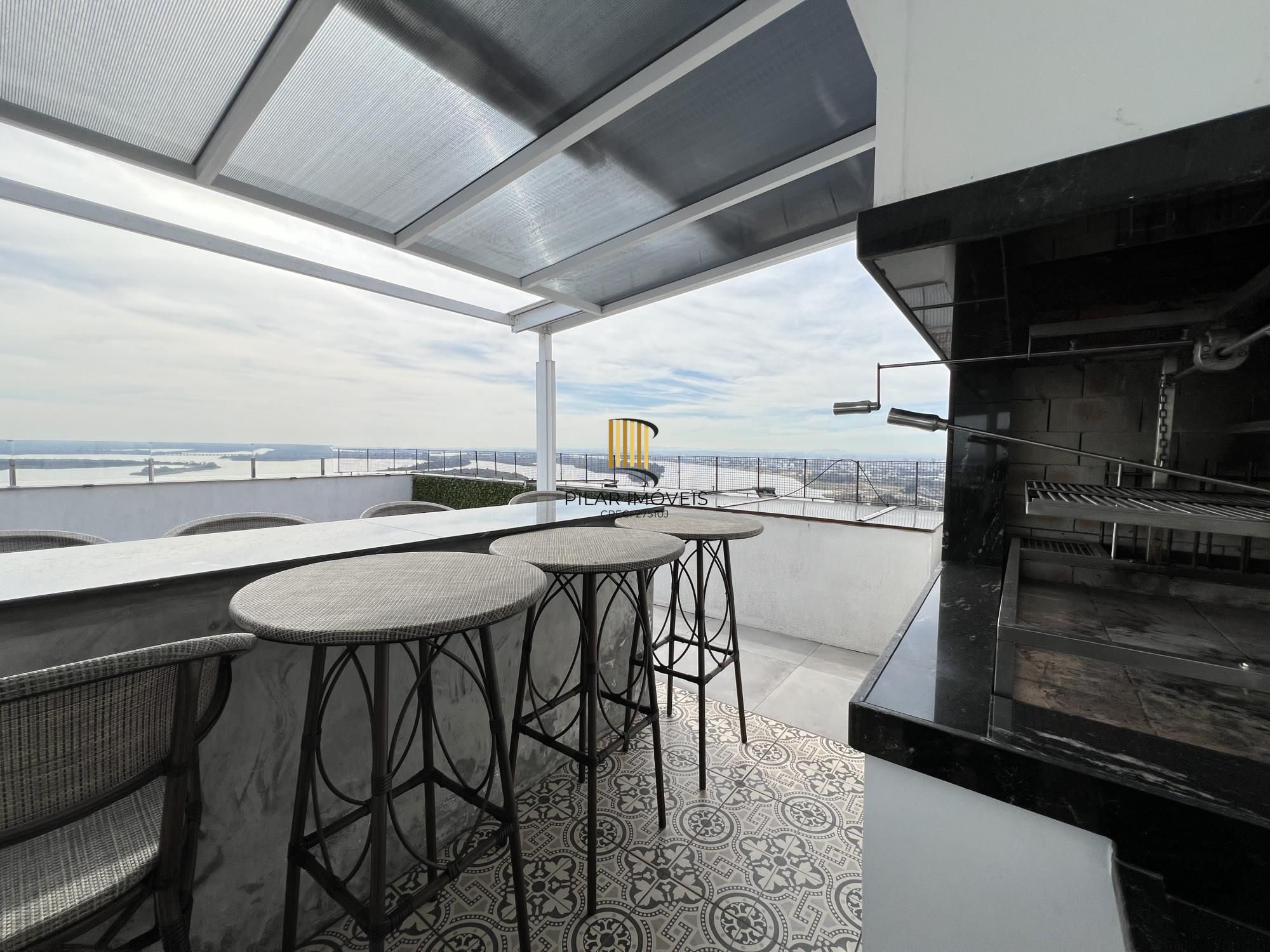 Sala Comercial Mobiliada 68m² – Centro, Prédio 24h com Rooftop