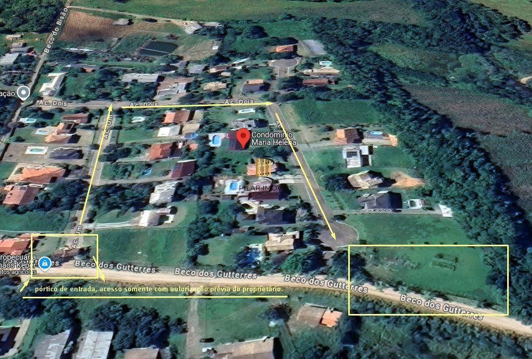 Terreno em condomínio Viamão 1.607,45m, com projeto de casa, prox da rs 118