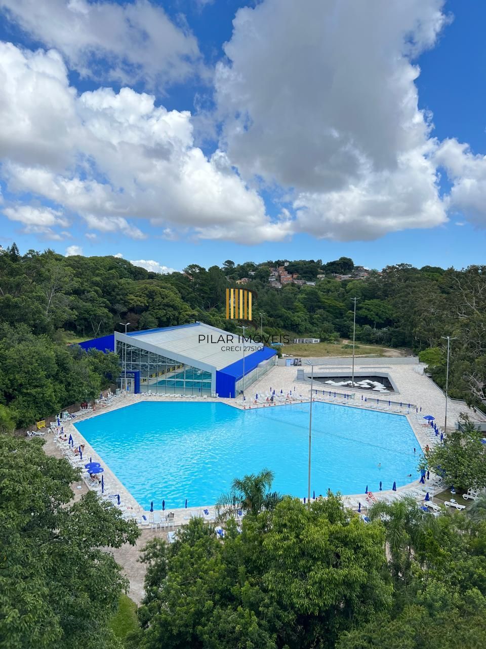 Apto 3 Quartos, 1 VAGA,  no Jardim Sabará com Vista para Piscina do sesc