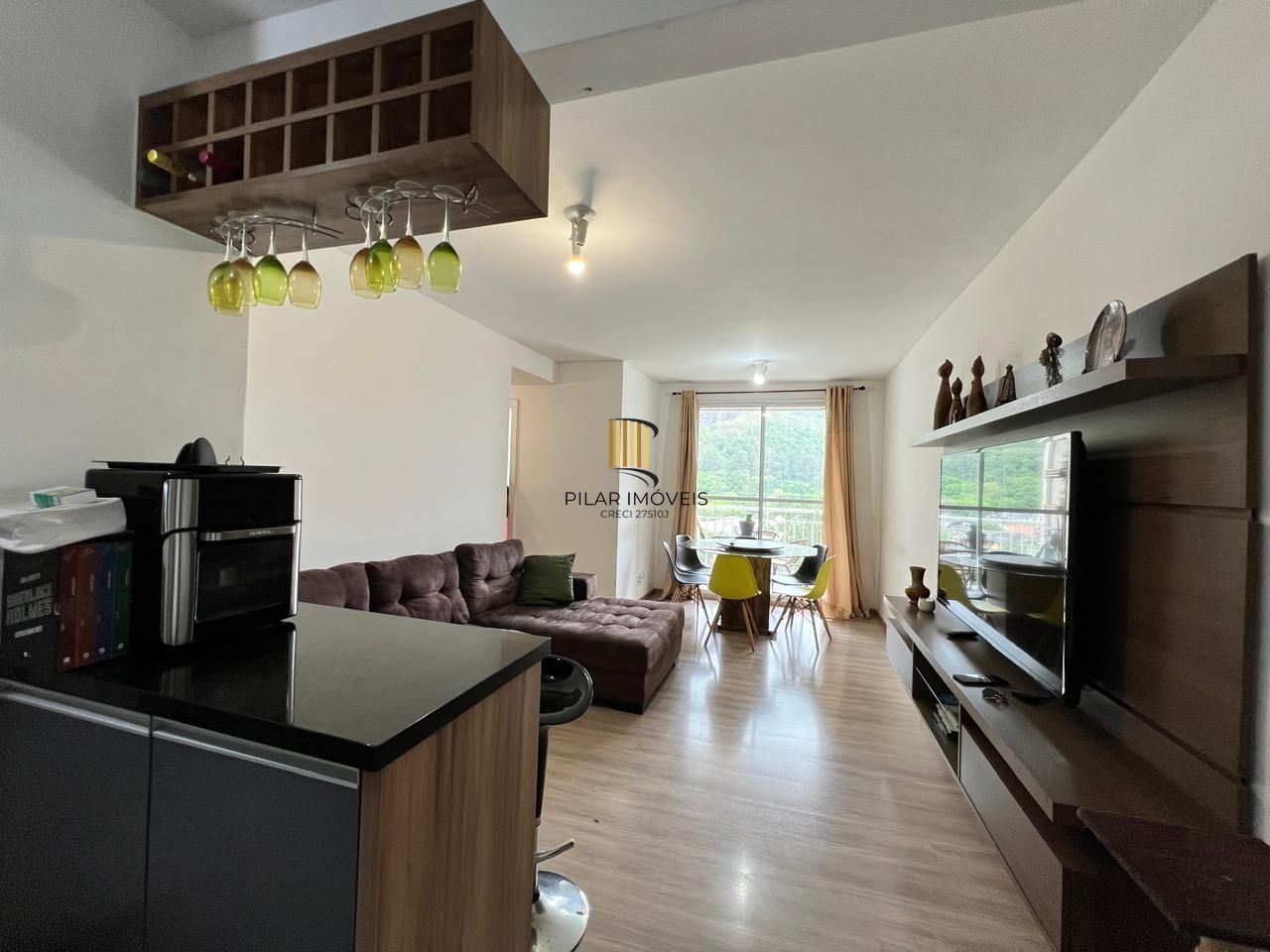 Apartamento 3 dormitórios, suíte e vista linda – Canto dos Pássaros, POA