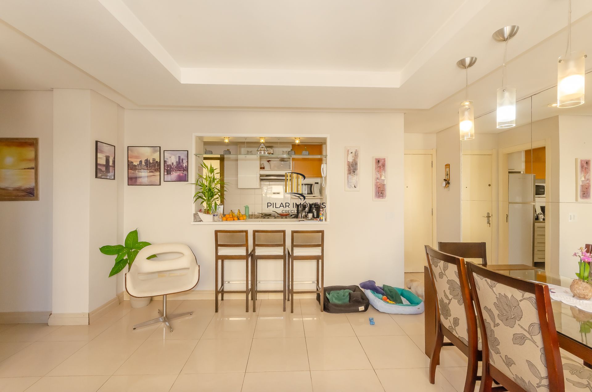 Santa Barbára Apartamento mobiliado de 3 dormitórios no bairro Passo da Areia