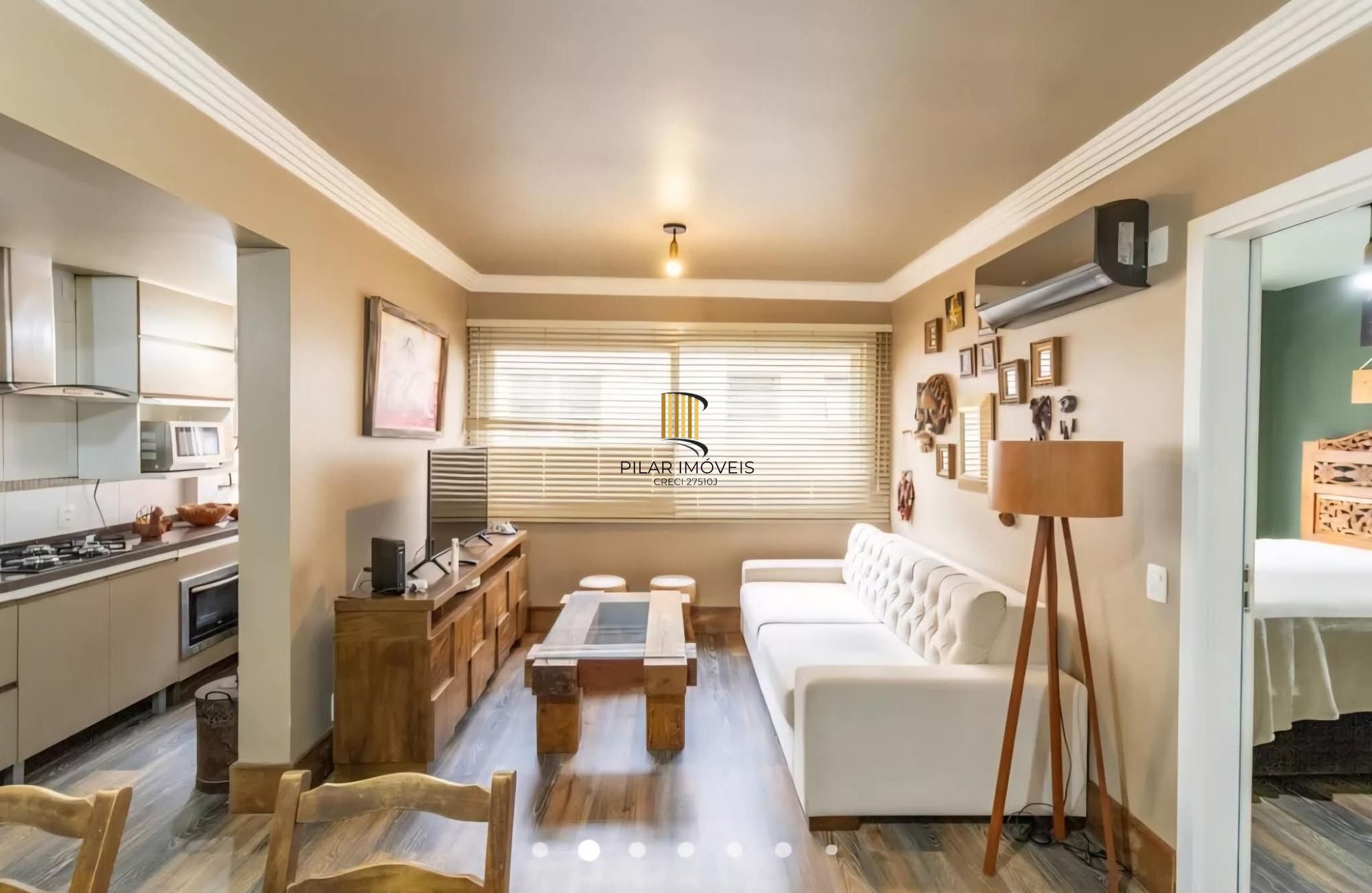 Apartamento  com 1 dormitório e 2 vagas