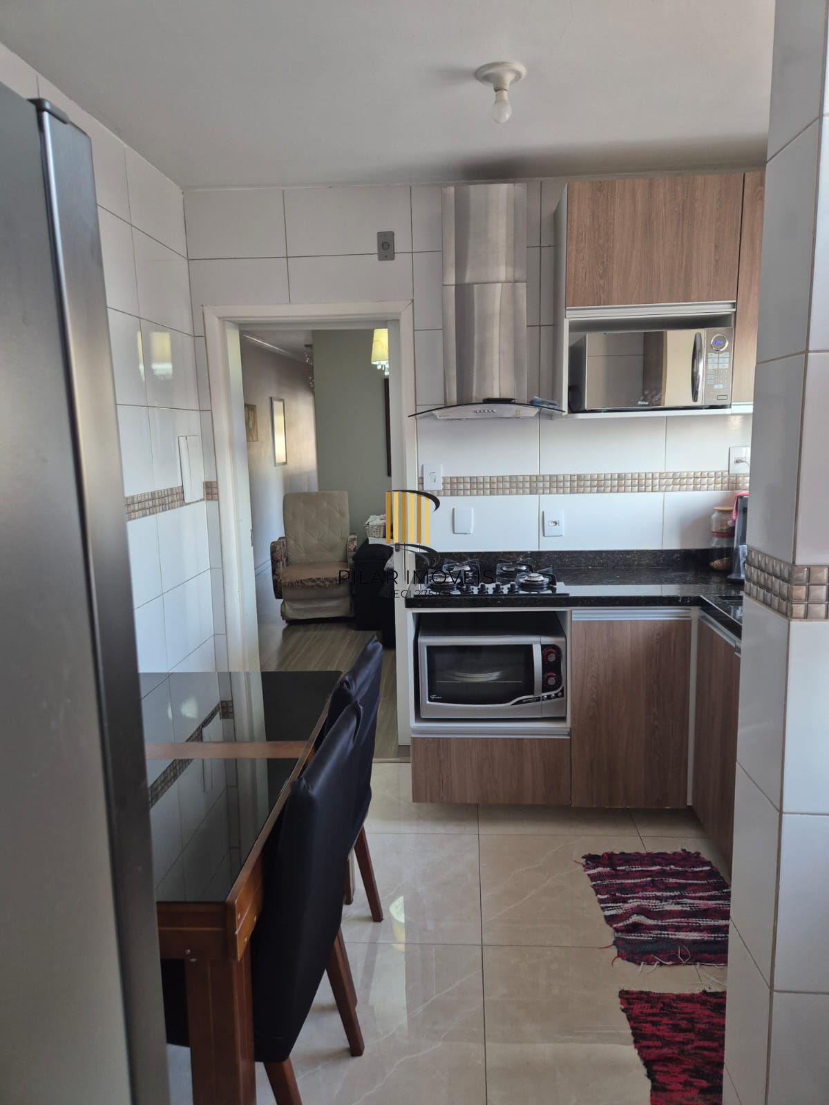 Apartamento de 2 dormitórios com vaga no Menino Deus