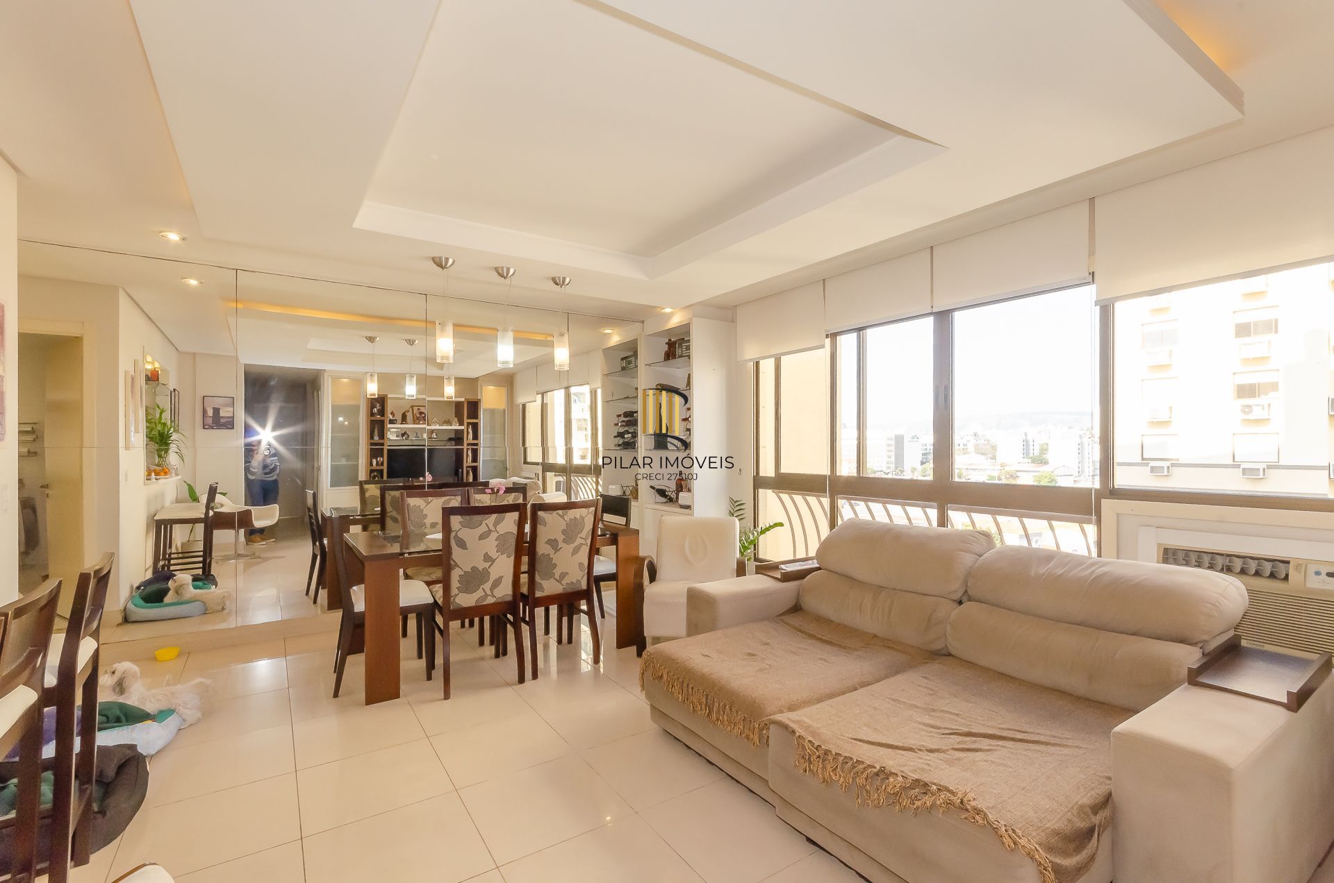 Santa Barbára Apartamento mobiliado de 3 dormitórios no bairro Passo da Areia - Pilar Imóveis