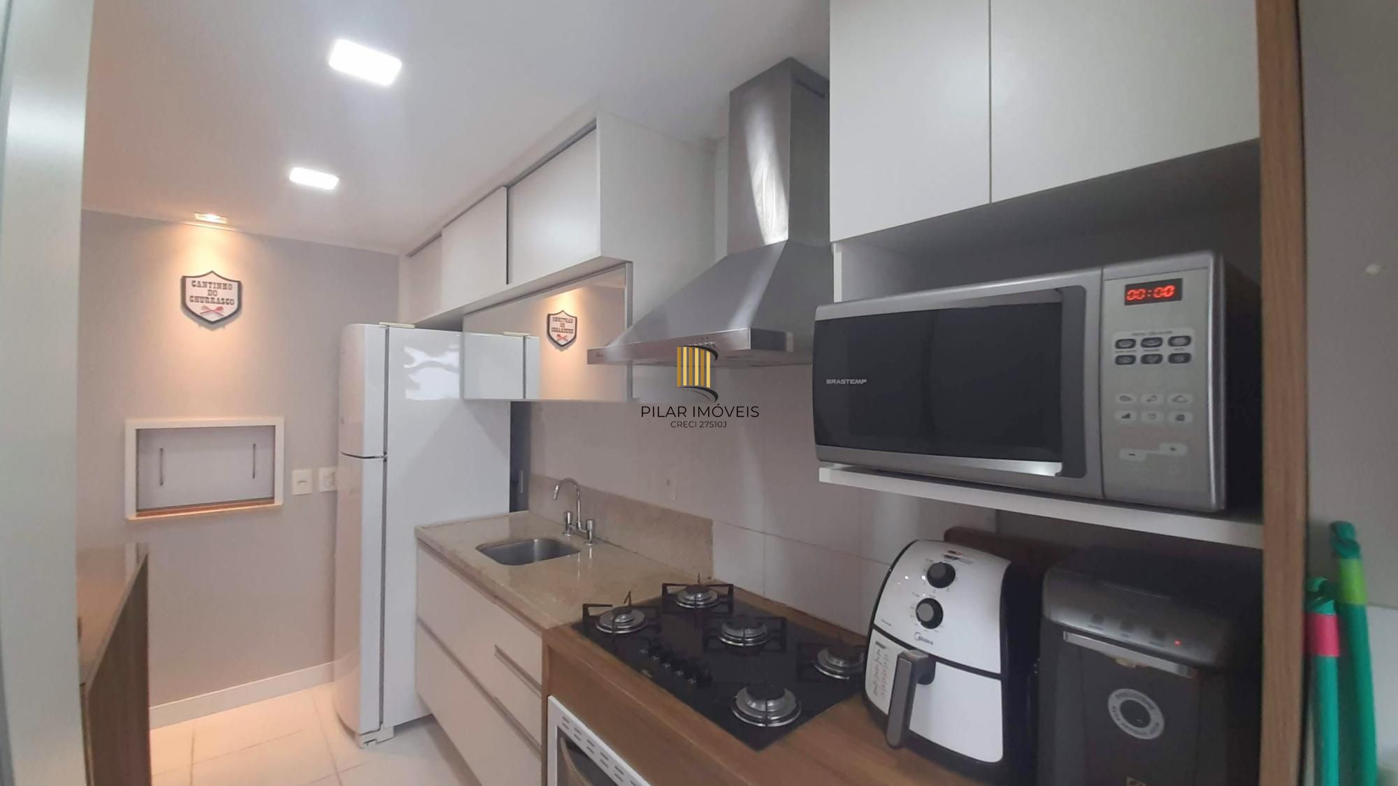 Icon Residencial Apartamento último andar de 2 dormitórios com Suíte Semi mobiliado