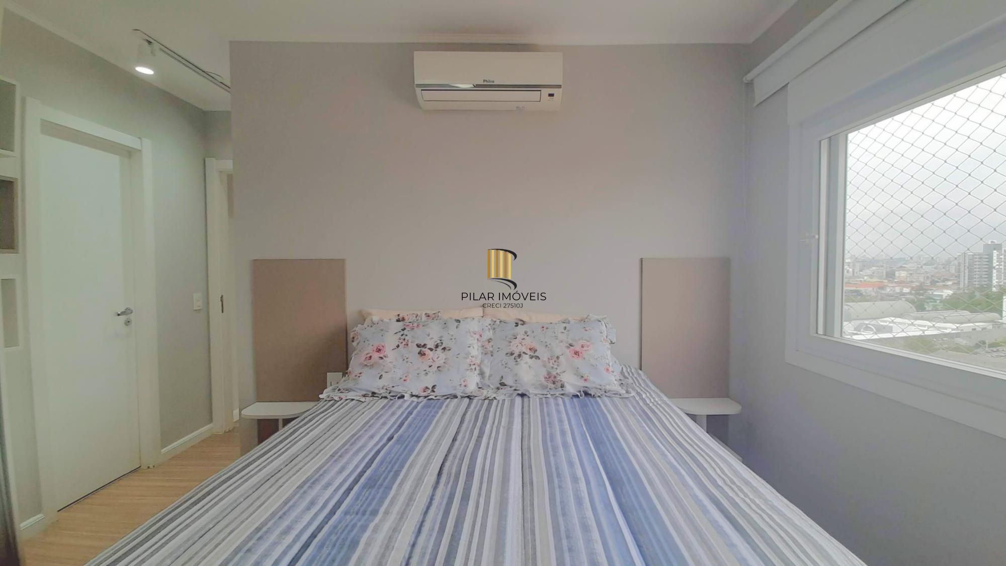 Icon Residencial Apartamento último andar de 2 dormitórios com Suíte Semi mobiliado