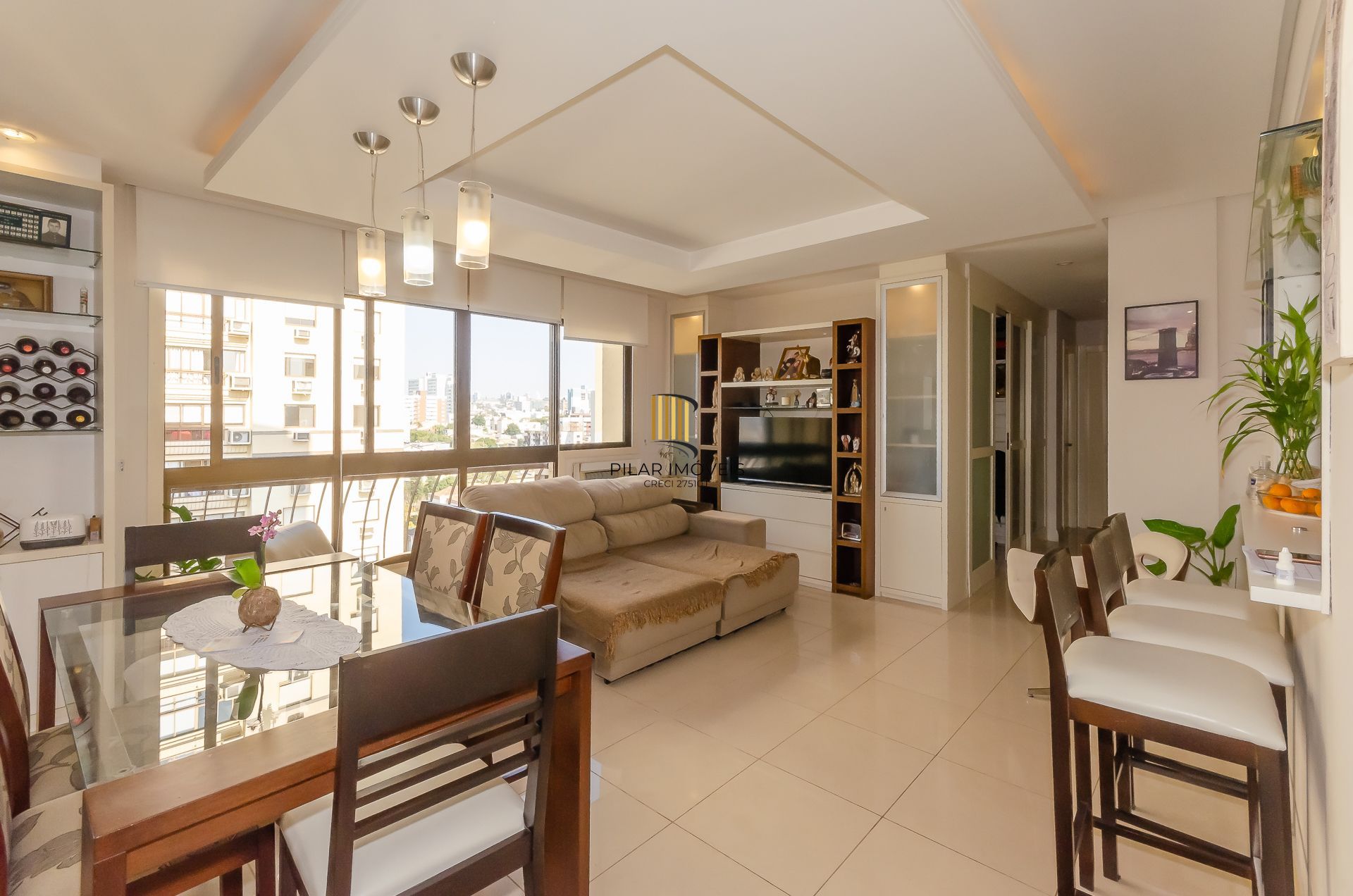 Santa Barbára Apartamento mobiliado de 3 dormitórios no bairro Passo da Areia