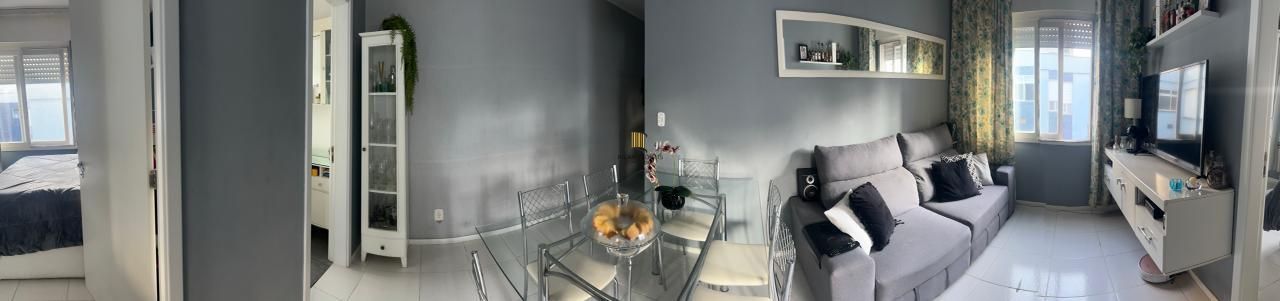 Vendo apartamento semi mobiliado, 1 dorm. , sala, quarto, banheiro, lavanderia, 4°.