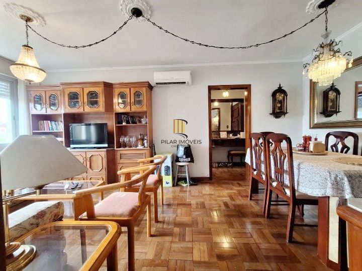 Excelente apartamento 3 quartos 1 vaga de garagem escriturada prédio com elevador a venda no bairro Menino Deus, - Pilar Imóveis