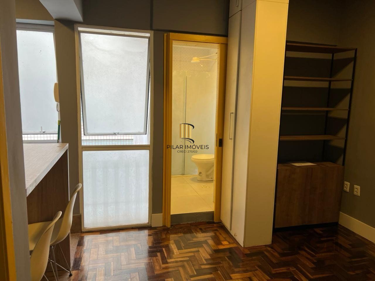Apartamento de 1 quarto, todo mobiliado inclusive eletros