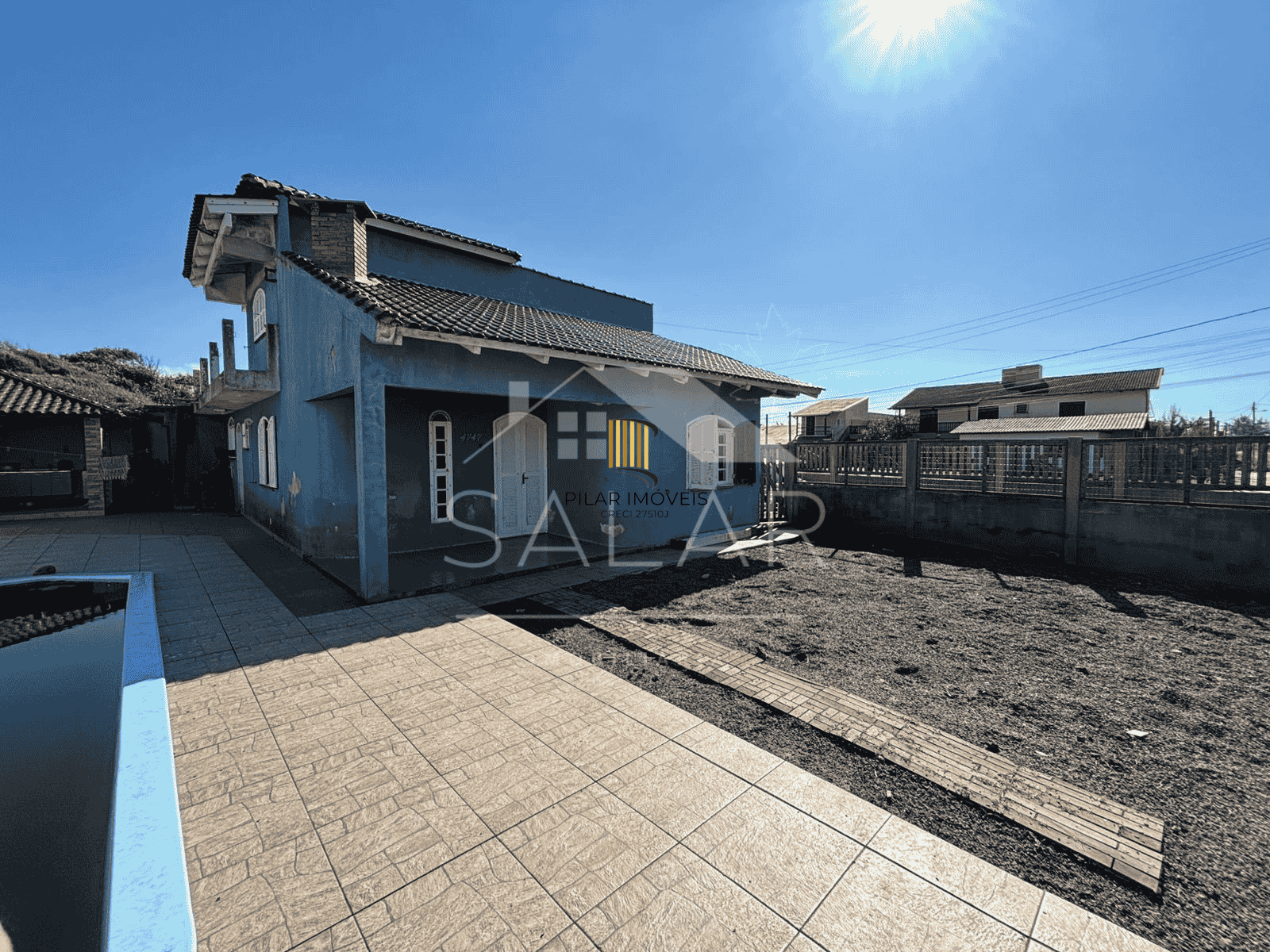 Casa com piscina, Praia da Cidreira/RS - Pilar Imóveis