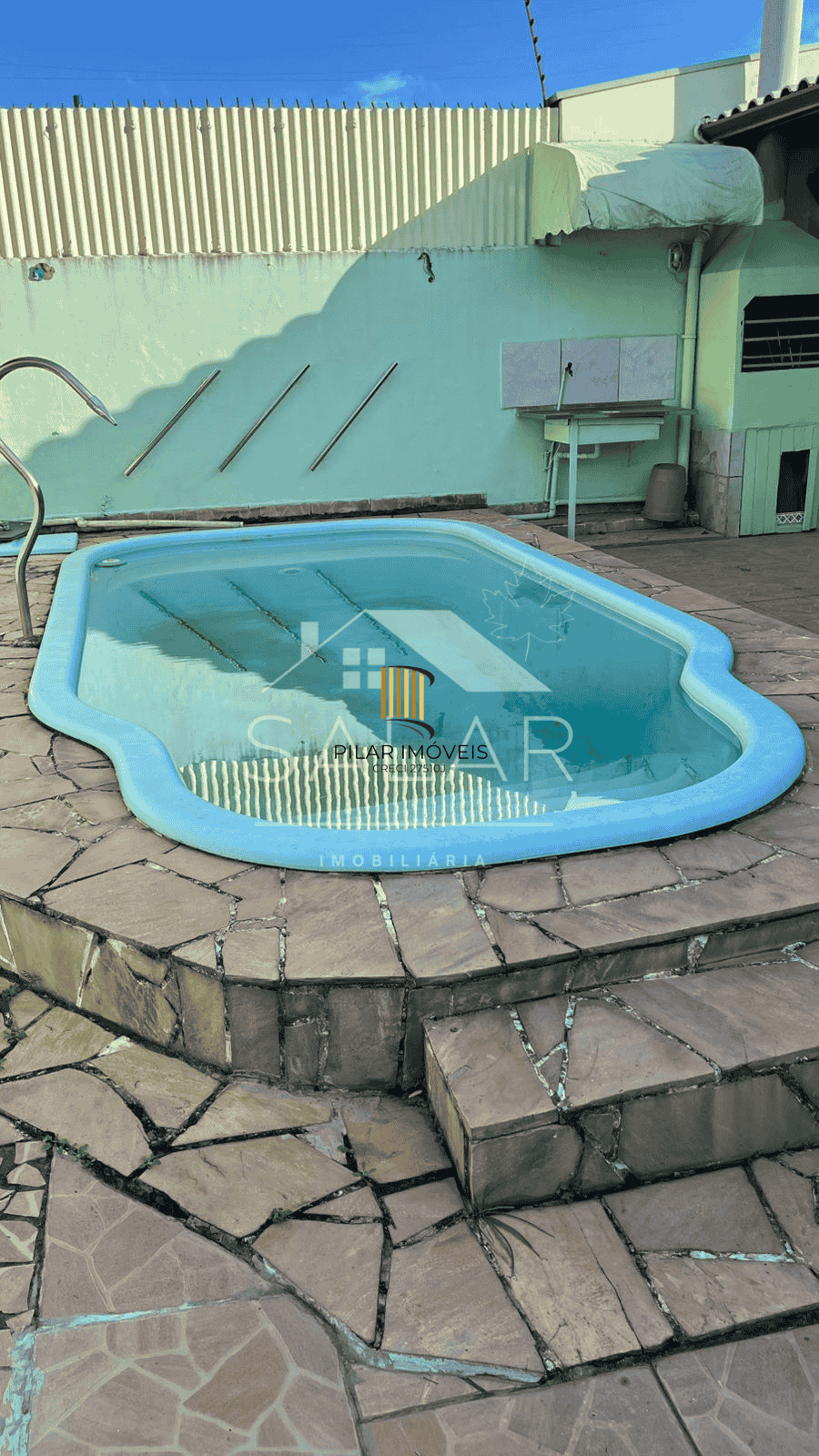 Casa com piscina, Santa Fé, zona Norte de Porto Alegre, Rio Grande do Sul