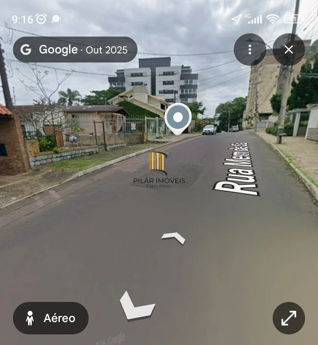 Excelente terreno em Canoas/Rua Mem de Sá/ 600m²