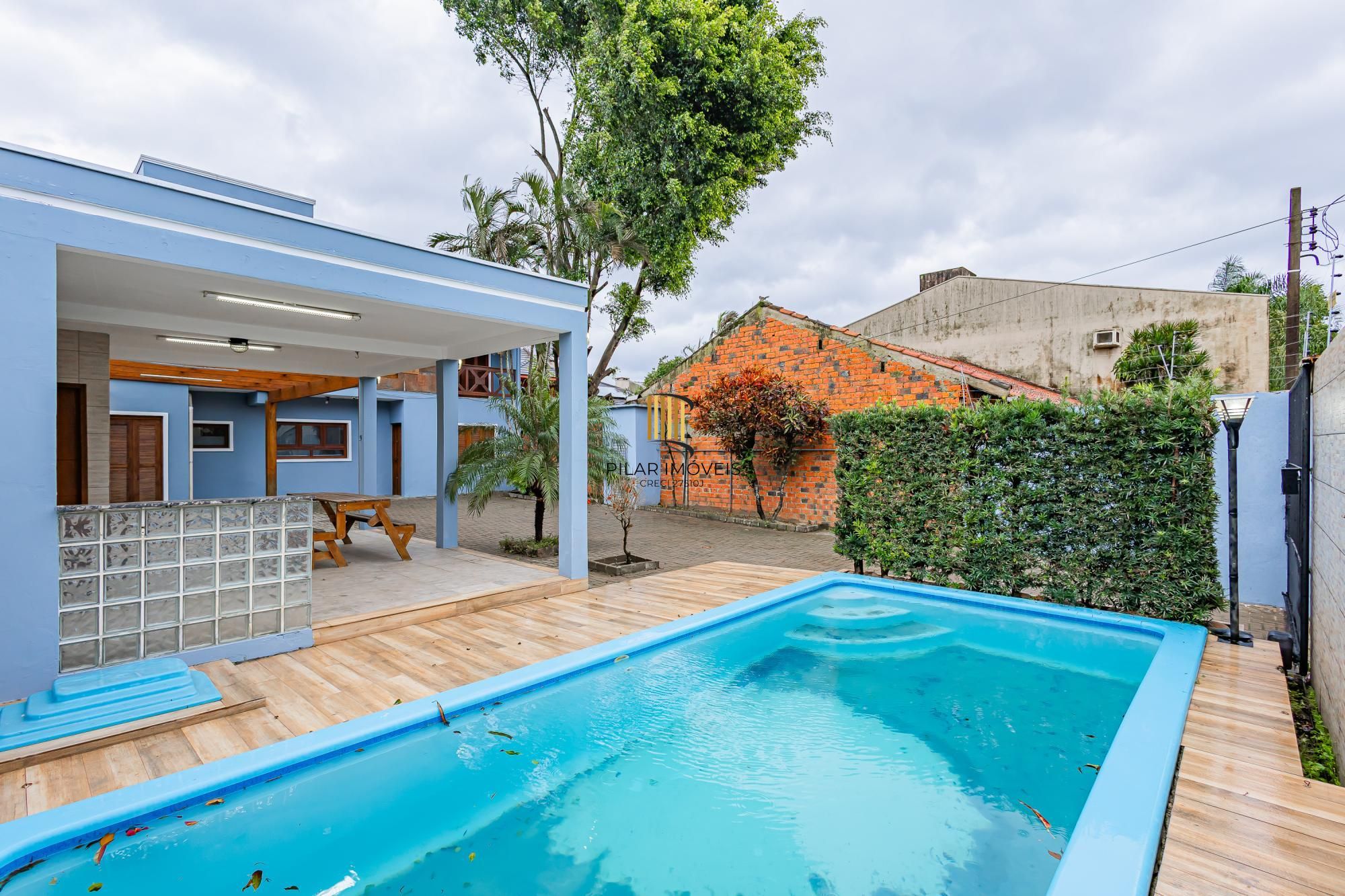 Casa 4 quartos/suite/banheira/piscina/Canoas - Pilar Imóveis