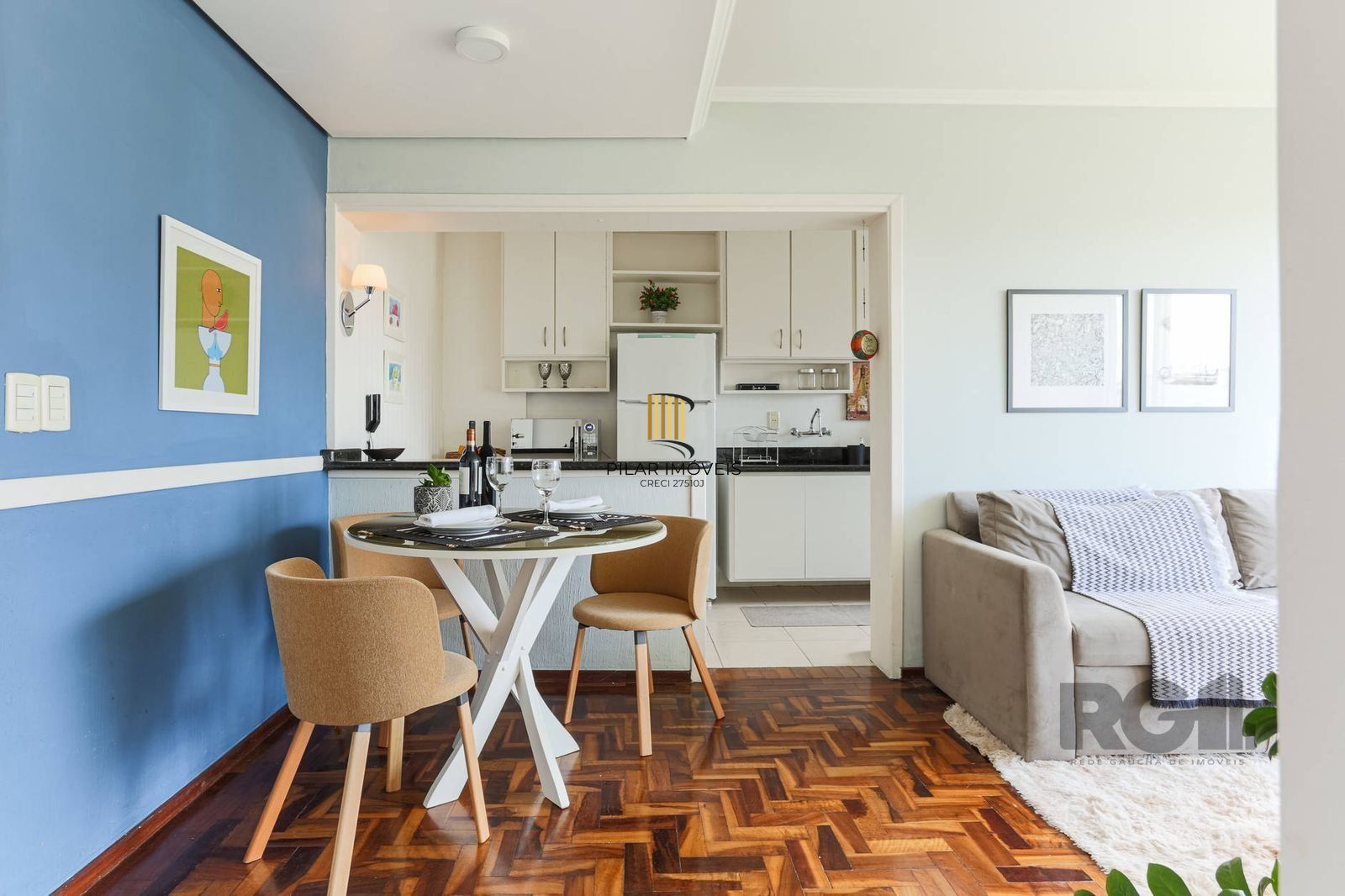 Apartamento 1 dormitório no bairro Cristal - Pilar Imóveis