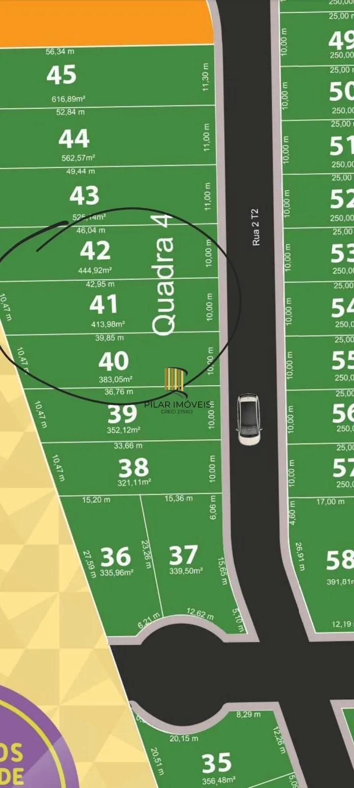 Terreno 414m² em Santo Antonio da Patrulha- RS