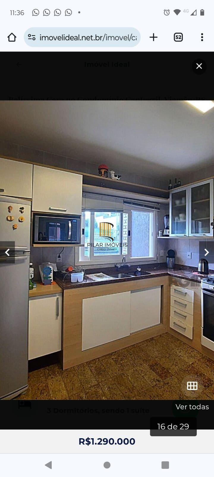 Casa 3 dormitórios no bairro São Lucas