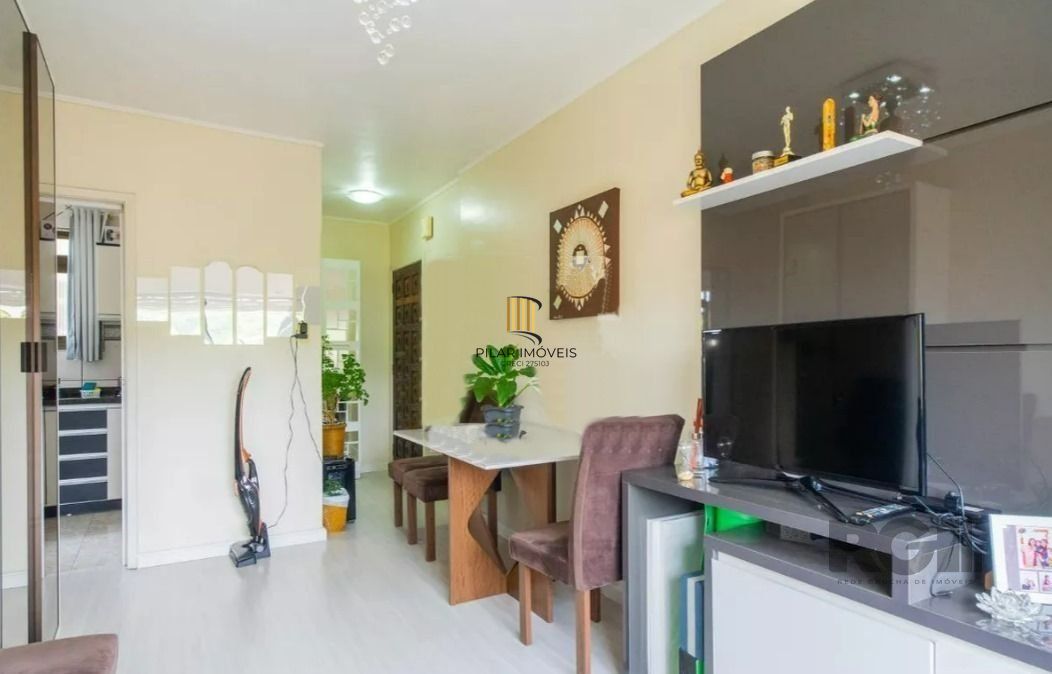 Apartamento Semimobiliado 1 Dormitório e 1 Vaga