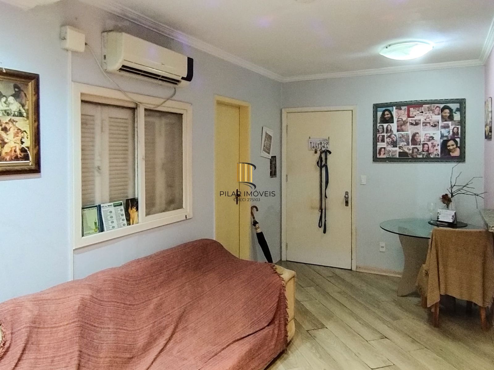 Apartamento de 1 dormitório semi-mobiliado no Bairro São João