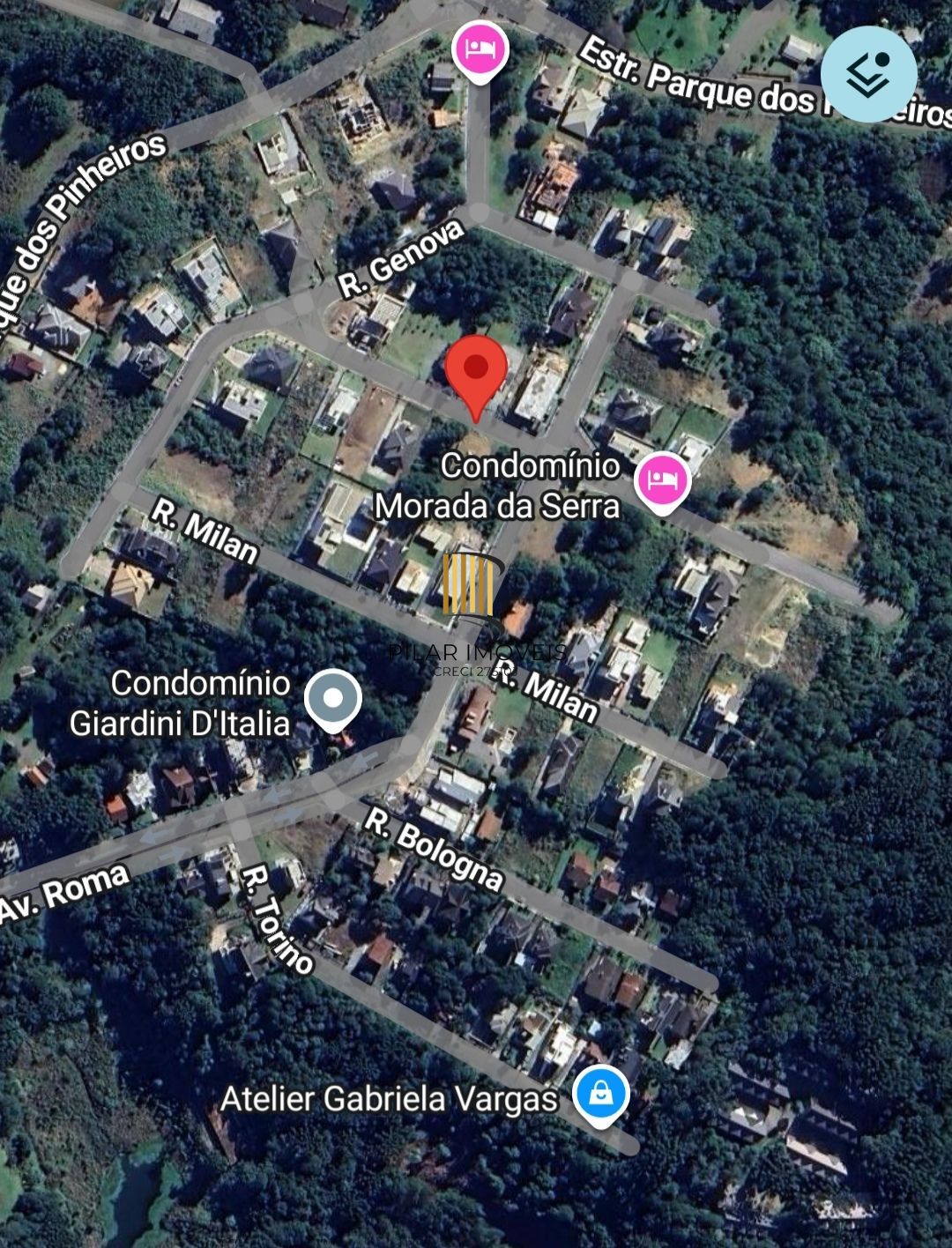 Terreno 600M² no condominio Morada Da Serra