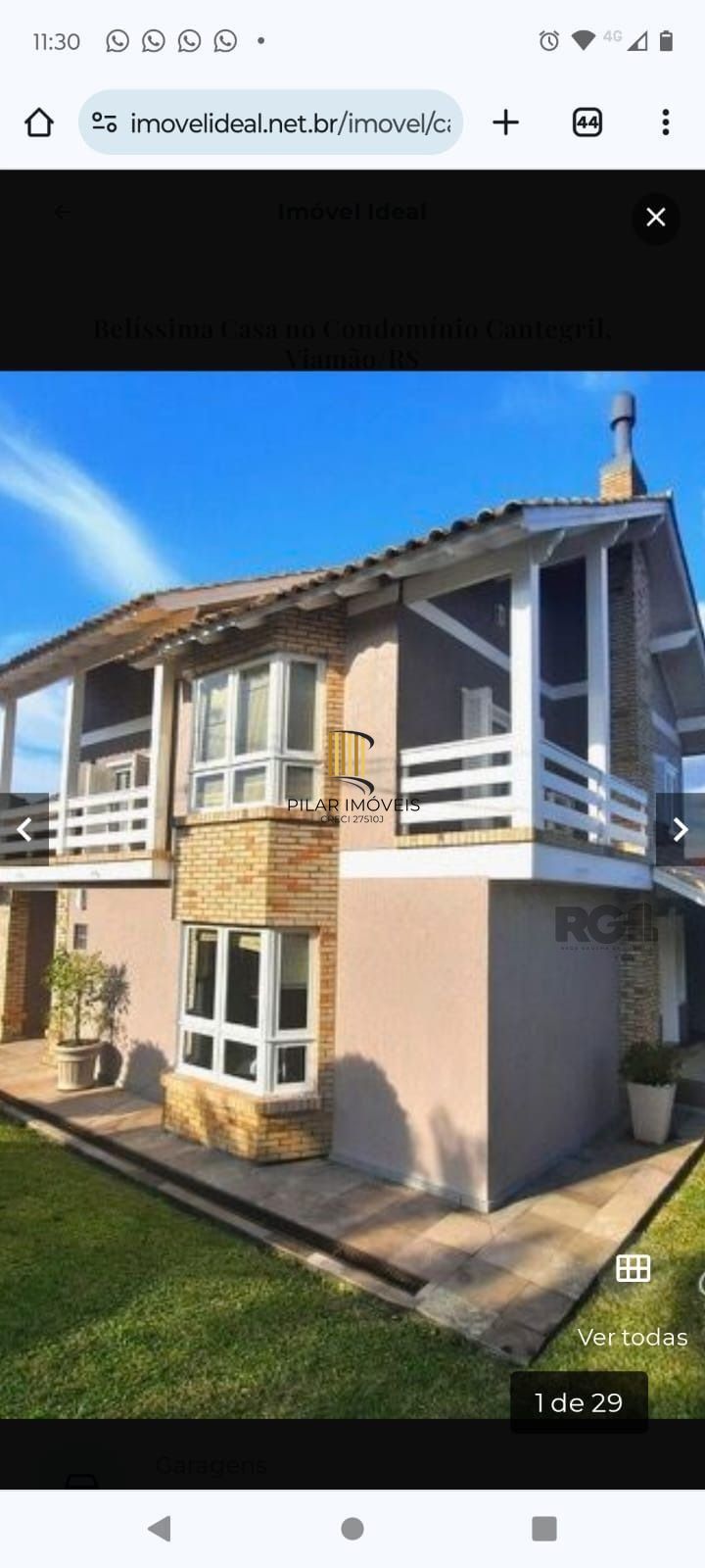 Casa 3 dormitórios no bairro São Lucas