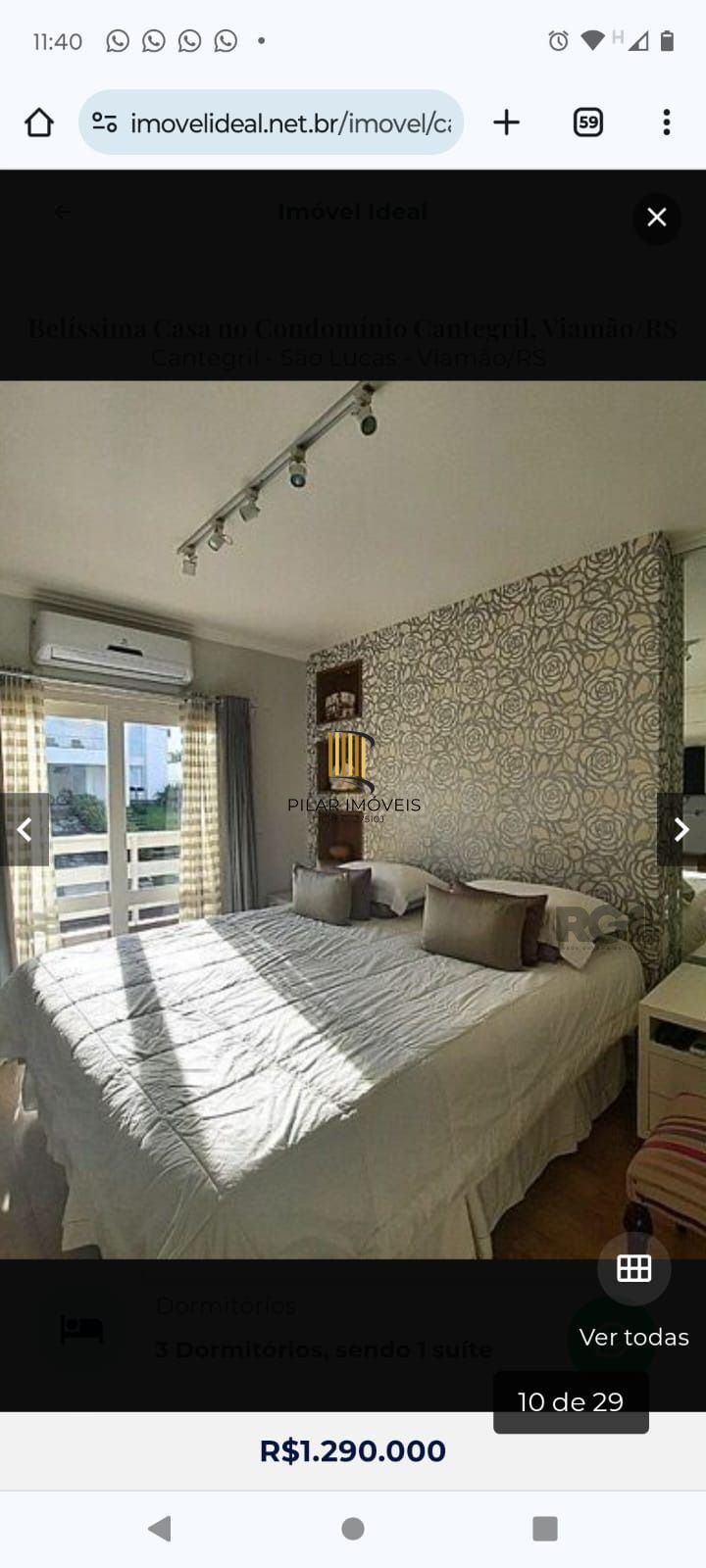 Casa 3 dormitórios no bairro São Lucas