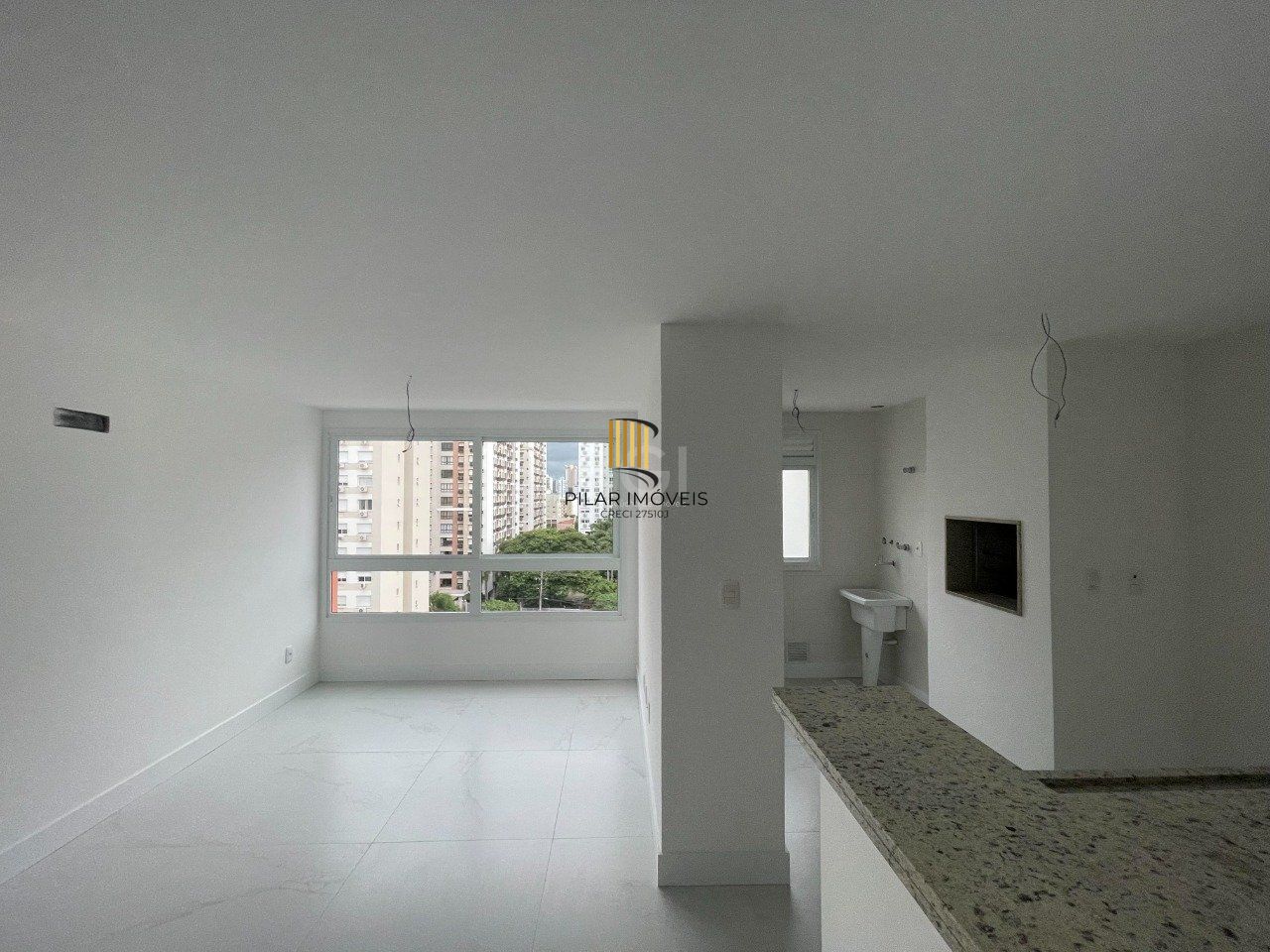 Apartamento para Venda - 50.58m², 1 dormitório, sendo 1 suites, 1 vaga - Passo da Areia