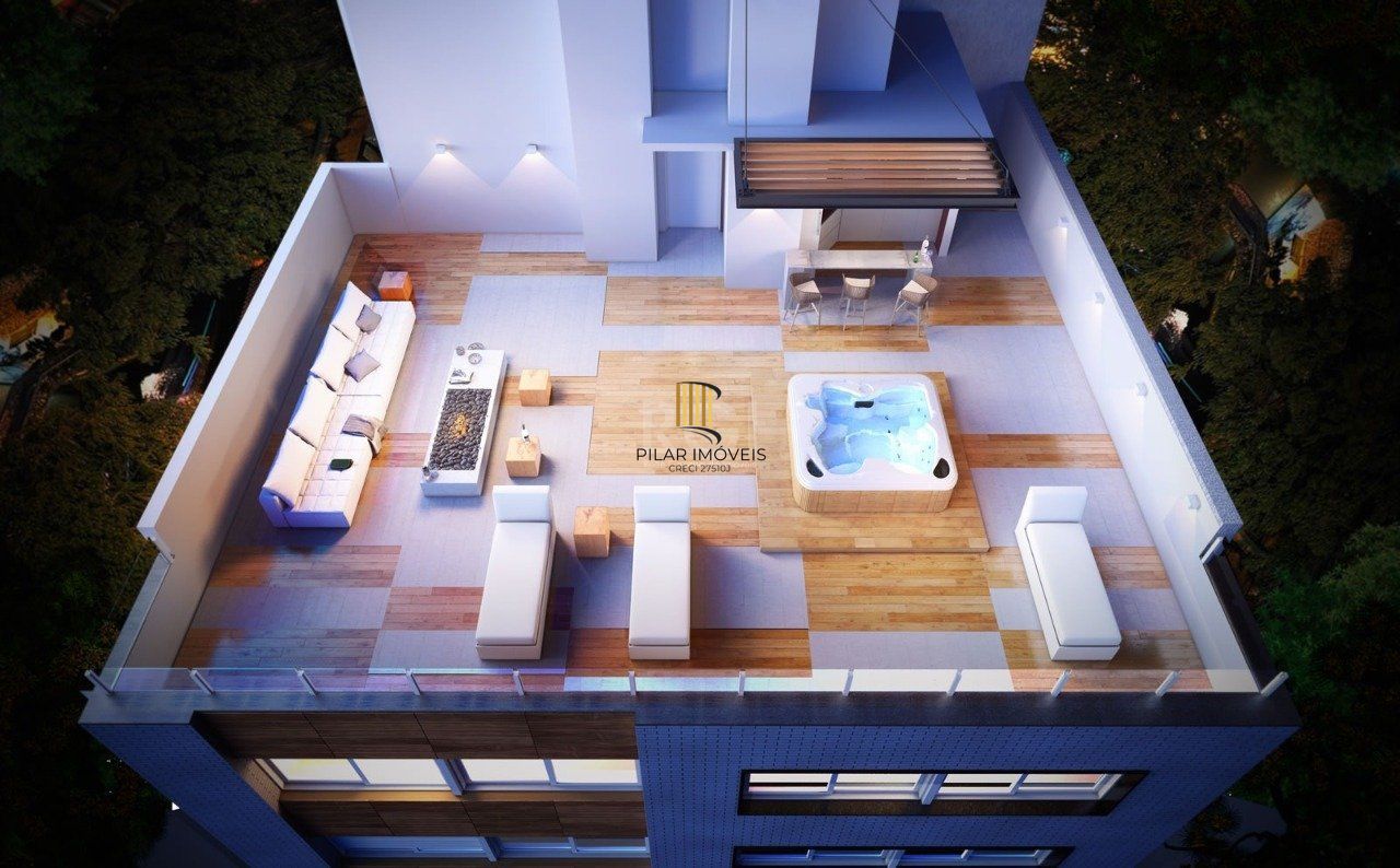 Apartamento para Venda - 53.37m², 1 dormitório, sendo 1 suites, Chácara das Pedras