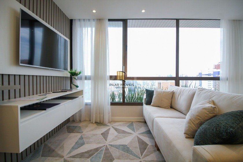 Apartamento para Venda - 65.15m², 2 dormitórios, sendo 1 suites, 1 vaga - Centro