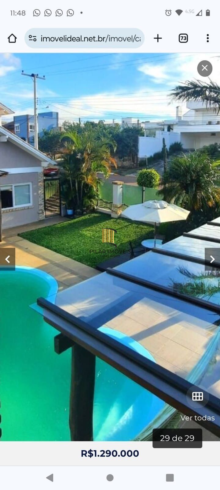 Casa 3 dormitórios no bairro São Lucas