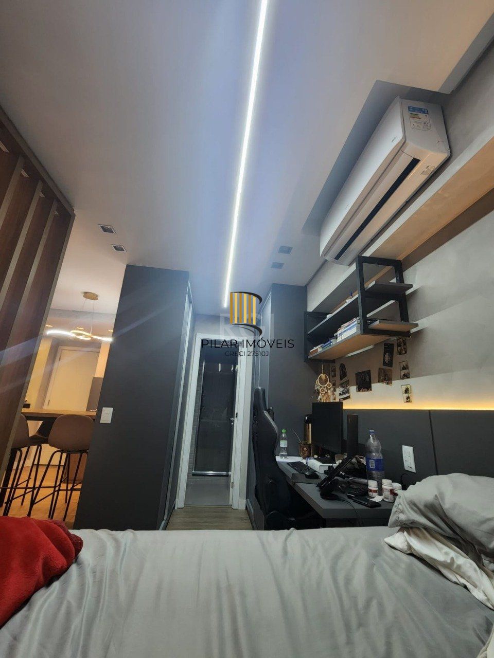 Apartamento para Venda - 40m², 1 dormitório, 1 vaga - Chácara das Pedras