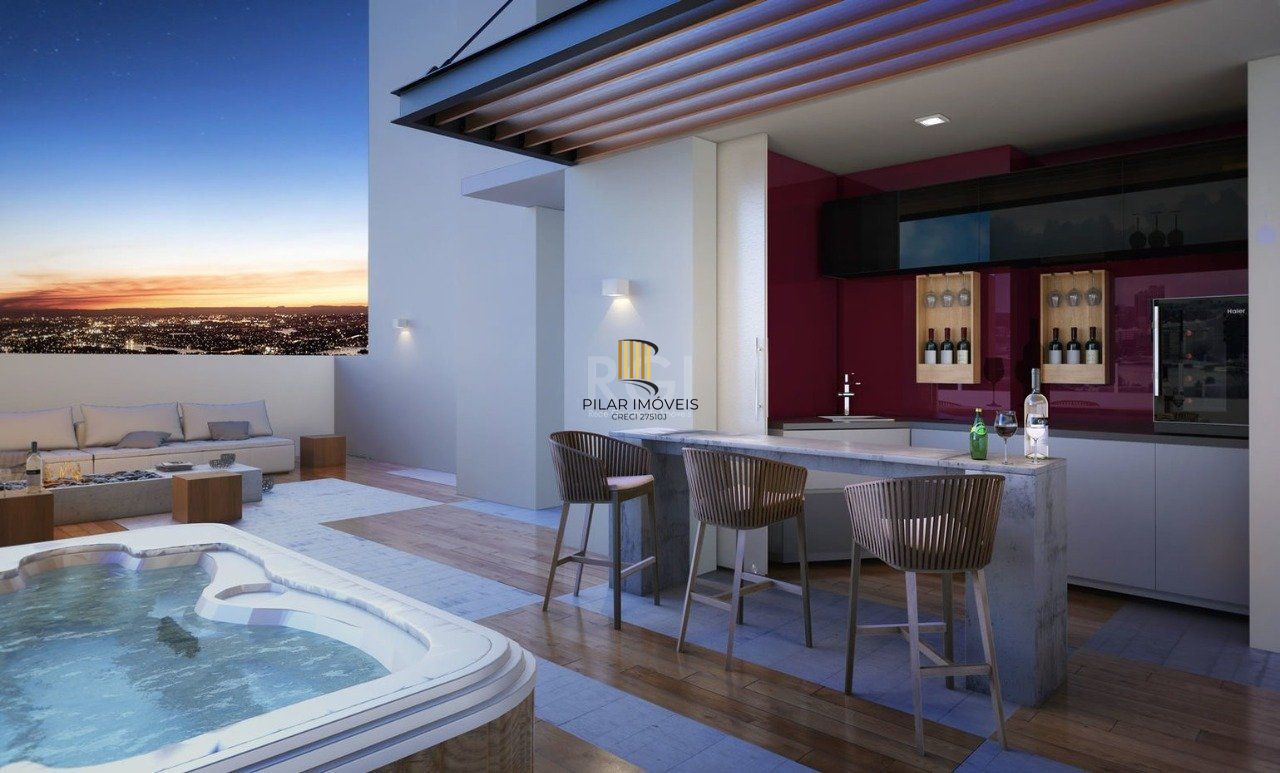 Apartamento para Venda - 53.37m², 1 dormitório, sendo 1 suites, Chácara das Pedras