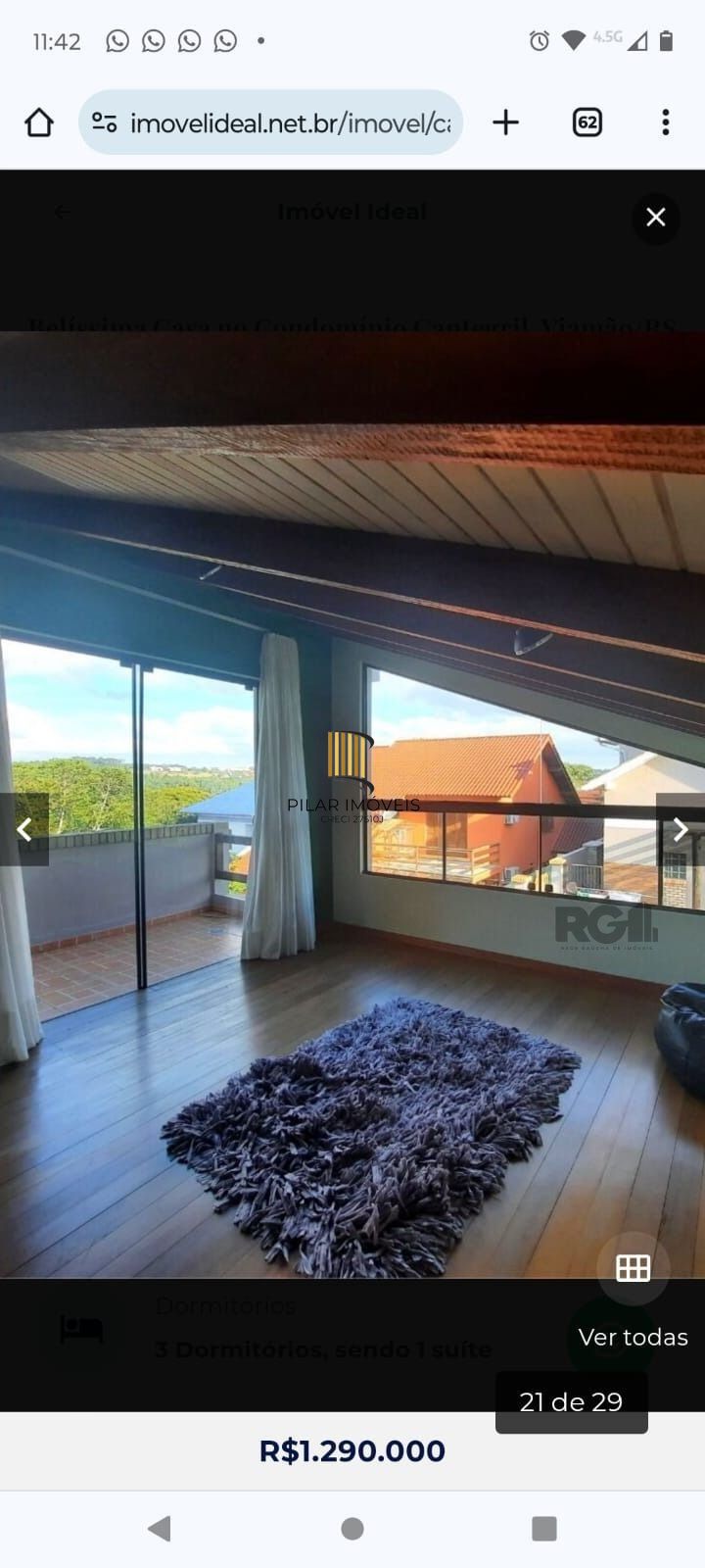 Casa 3 dormitórios no bairro São Lucas