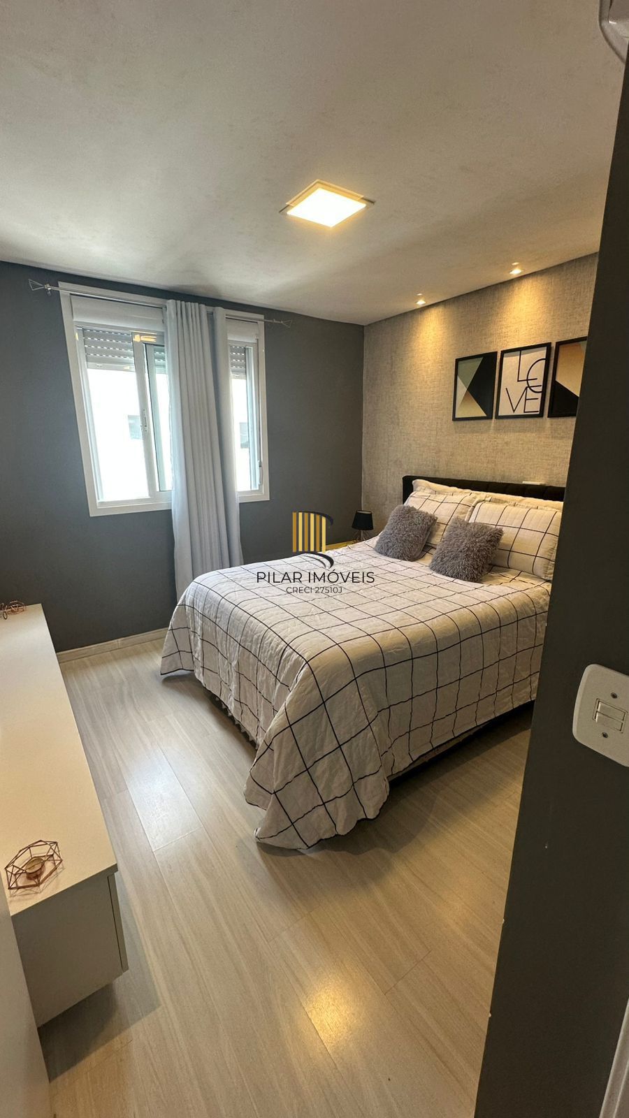 Apartamento mobiliado/ 2 dormitorios/ Centro Canoas/