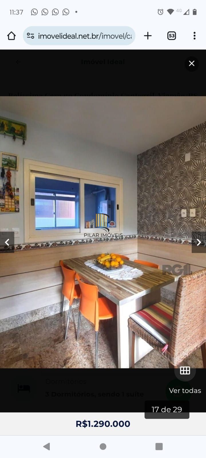 Casa 3 dormitórios no bairro São Lucas