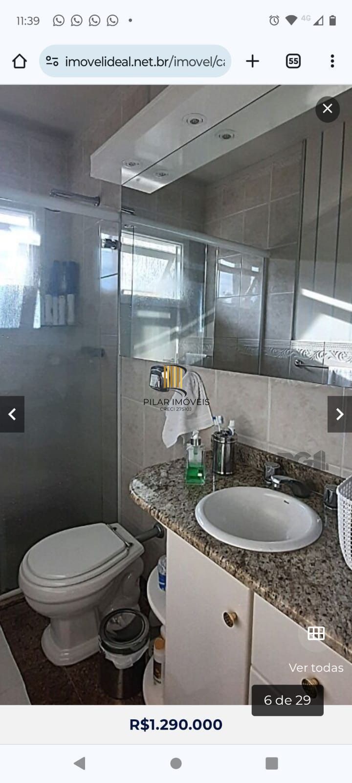 Casa 3 dormitórios no bairro São Lucas