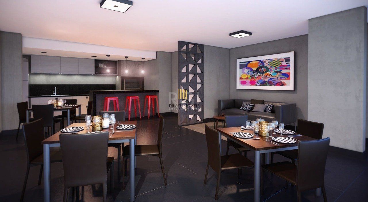 Apartamento para Venda - 53.37m², 1 dormitório, sendo 1 suites, Chácara das Pedras