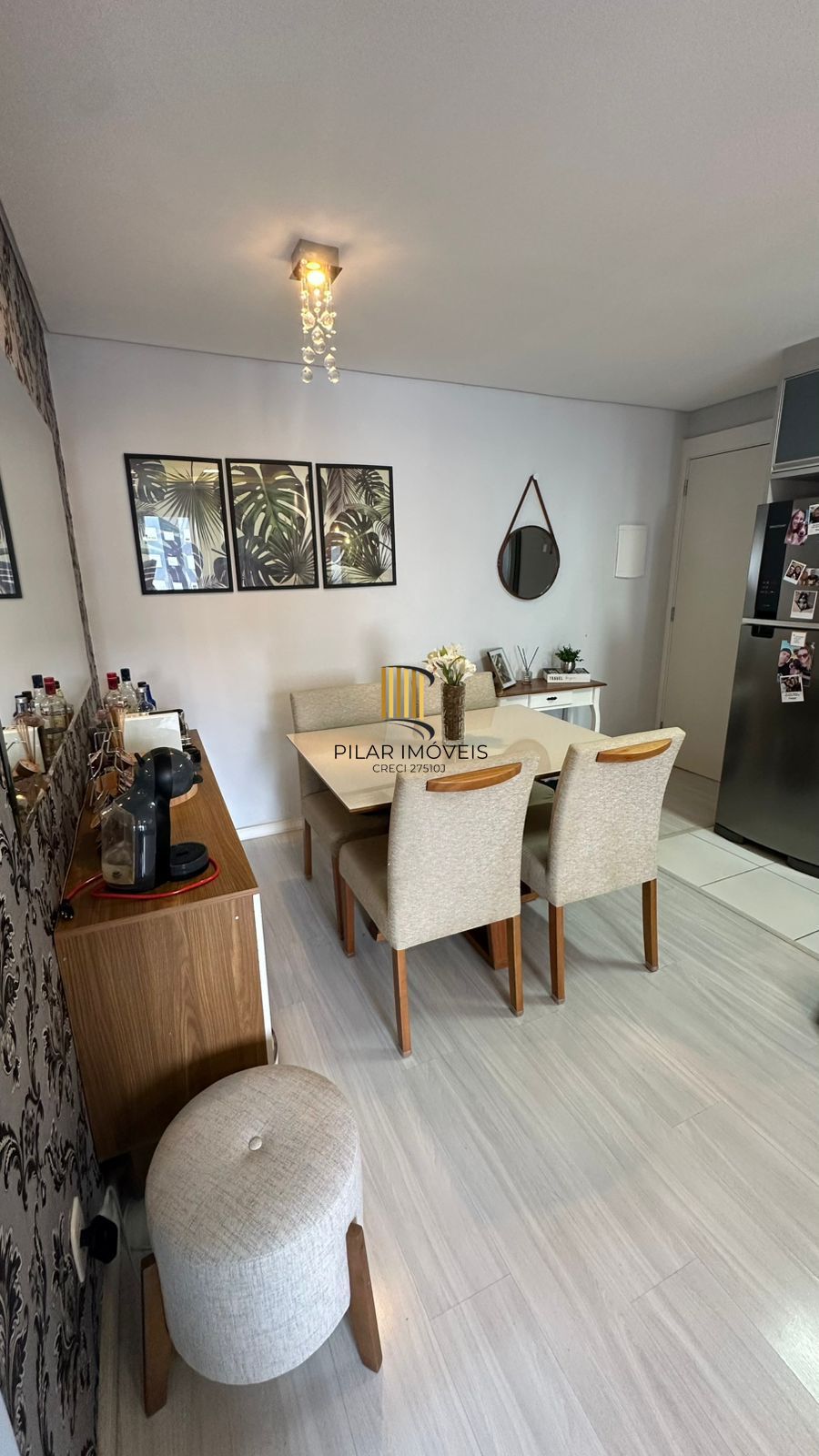 Apartamento mobiliado/ 2 dormitorios/ Centro Canoas/