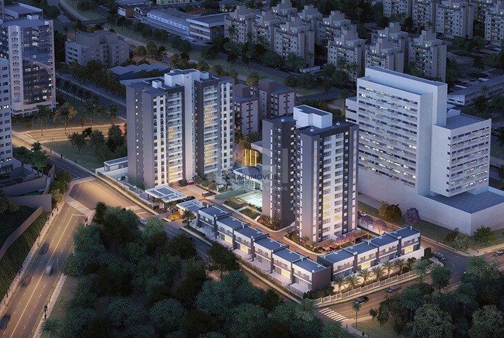 Apartamento para Venda - 127.35m², 3 dormitórios, sendo 3 suites, 2 vagas - Jardim do Salso