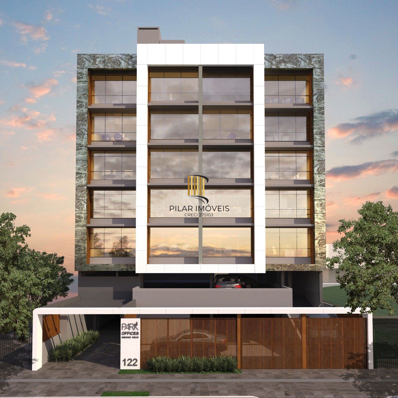 Conjunto/Sala para Venda - 44.02m², 0 dormitórios, 1 vaga - Menino Deus