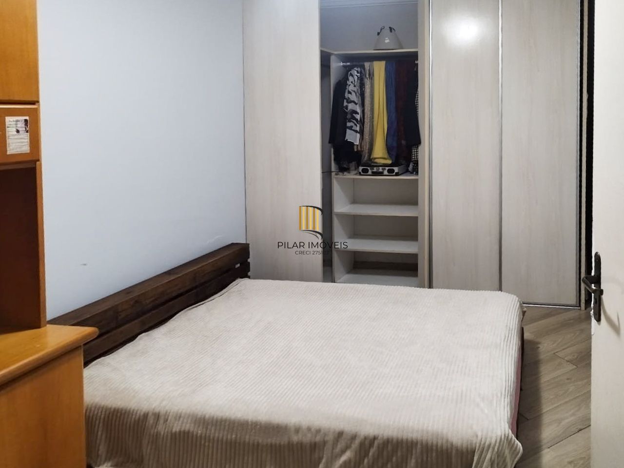 Apartamento de 1 dormitório semi-mobiliado no Bairro São João