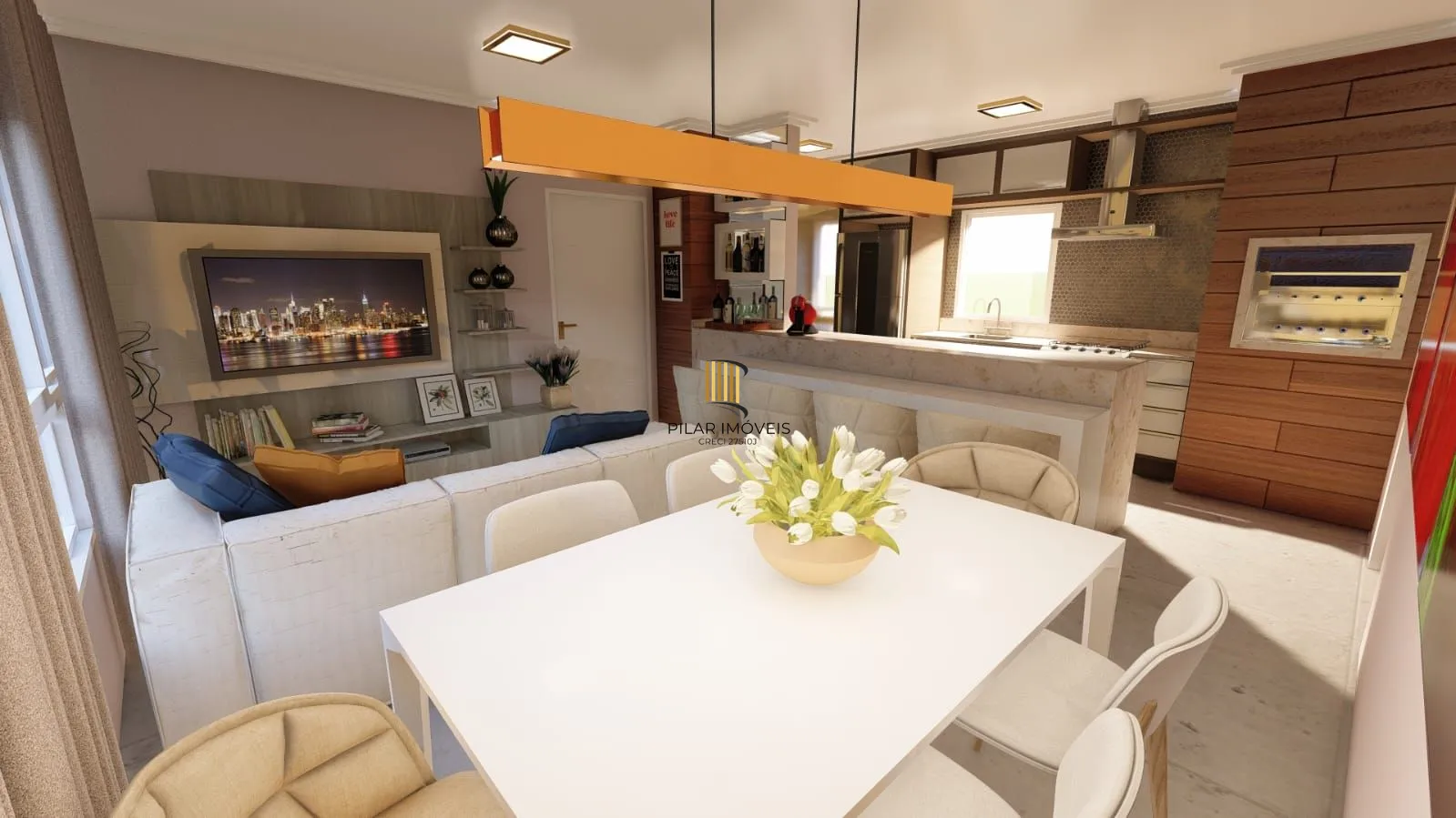 Apartamento 2 dormitórios no bairro Niterói