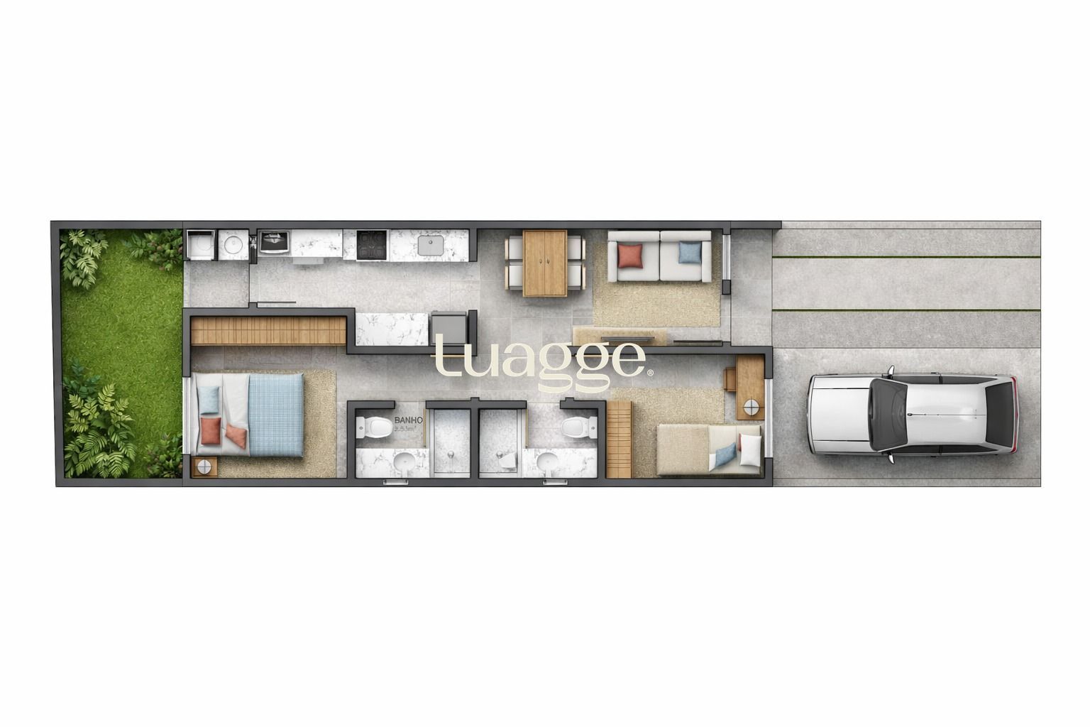 Casa, 2 quartos, à venda, 55 m², Aberta dos Morros - Porto Alegre — foto 2