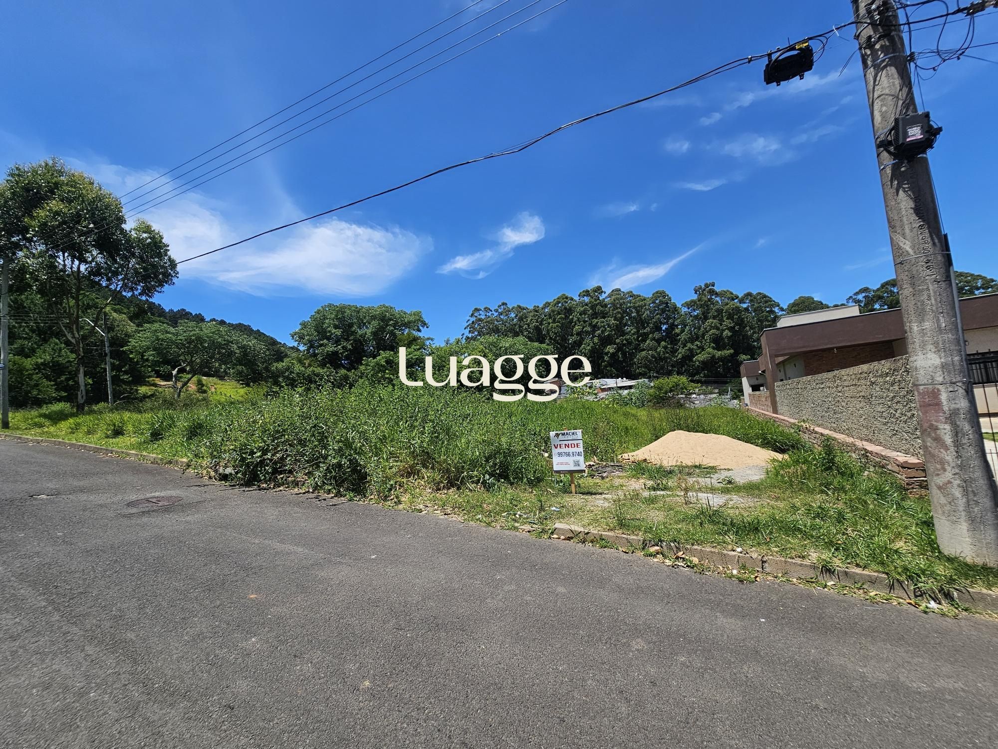 Terreno no bairro Guarujá com vista pro Rio área total 413,00